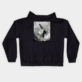 Current Logic [Digital Figure Drawing] Version 1 Kids Hoodie